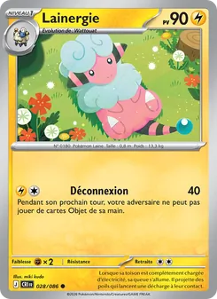 Carte Lainergie de l'extension Chaos Ascendant, numéro 028/86