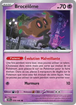 Carte Brocélôme de l'extension Chaos Ascendant, numéro 038/86