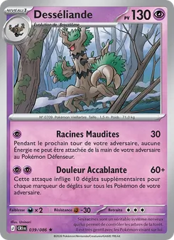 Carte Desséliande de l'extension Chaos Ascendant, numéro 039/86