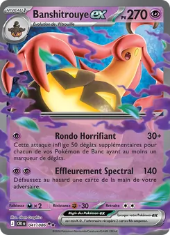 Carte Banshitrouye-ex de l'extension Chaos Ascendant, numéro 041/86