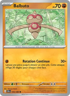Carte Balbuto de l'extension Chaos Ascendant, numéro 046/86