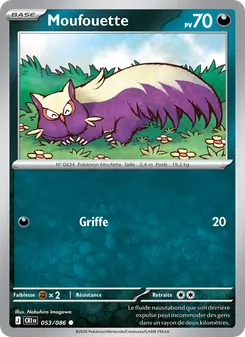 Carte Moufouette de l'extension Chaos Ascendant, numéro 053/86