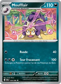 Carte Moufflair de l'extension Chaos Ascendant, numéro 054/86