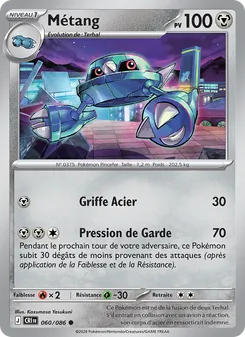 Carte Métang de l'extension Chaos Ascendant, numéro 060/86