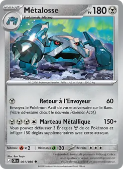 Carte Métalosse de l'extension Chaos Ascendant, numéro 061/86