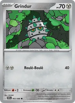 Carte Grindur de l'extension Chaos Ascendant, numéro 062/86