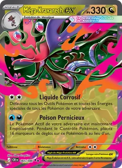 Carte Méga-Kravarech-ex de l'extension Chaos Ascendant, numéro 065/86