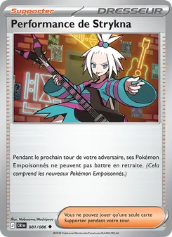 Carte Performance de Strykna de l'extension Chaos Ascendant, numéro 081/86