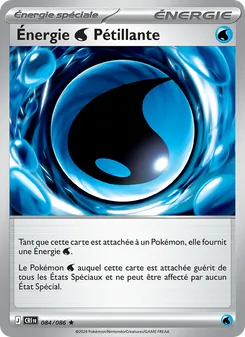 Carte Énergie Water Pétillante de l'extension Chaos Ascendant, numéro 084/86