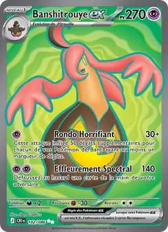 Carte Banshitrouye-ex de l'extension Chaos Ascendant, numéro 102/86