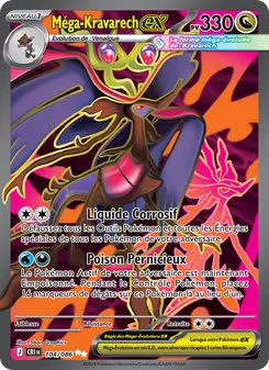 Carte Méga-Kravarech-ex de l'extension Chaos Ascendant, numéro 104/86