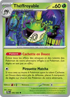 Carte Théffroyable de l'extension Nuit Noire, numéro 006/84