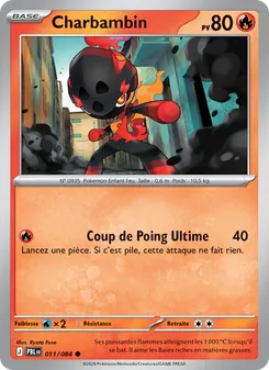 Carte Charbambin de l'extension Nuit Noire, numéro 011/84