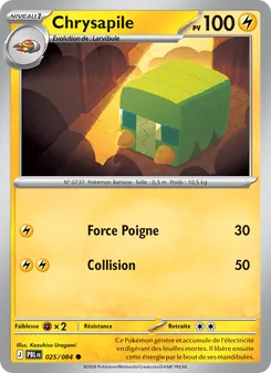 Carte Chrysapile de l'extension Nuit Noire, numéro 025/84