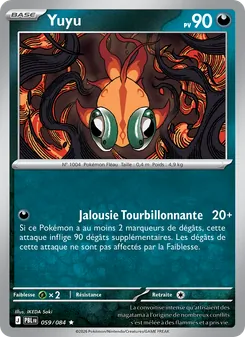 Carte Yuyu de l'extension Nuit Noire, numéro 059/84