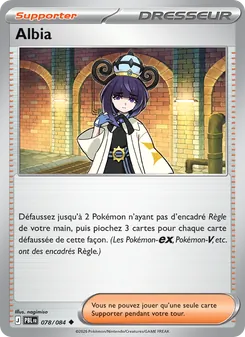 Carte Albia de l'extension Nuit Noire, numéro 078/84