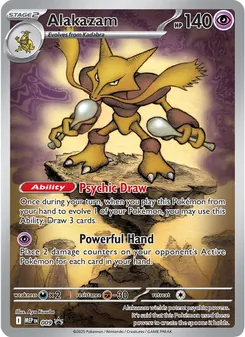 Carte Alakazam de l'extension MEP Black Star Promos, numéro 009