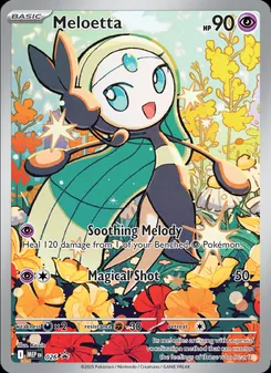 Carte Meloetta de l'extension MEP Black Star Promos, numéro 026