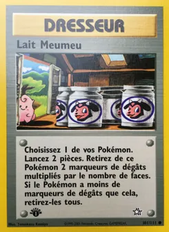 Carte Lait Meumeu de l'extension Neo Genesis, numéro 101/111