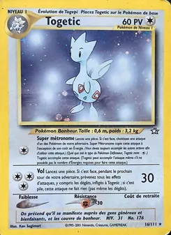 Carte Togetic de l'extension Neo Genesis, numéro 16/111