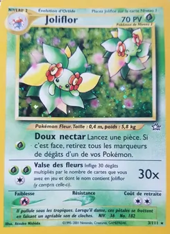 Carte Joliflor de l'extension Neo Genesis, numéro 3/111