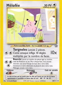 Carte Mélofée de l'extension Neo Genesis, numéro 30/111