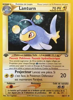 Carte Lanturn de l'extension Neo Genesis, numéro 38/111