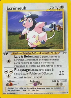 Carte Écrémeuh de l'extension Neo Genesis, numéro 41/111
