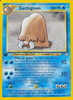 Carte Cochignon de l'extension Neo Genesis, numéro 44/111