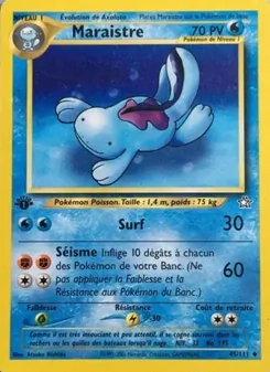 Carte Maraistre de l'extension Neo Genesis, numéro 45/111