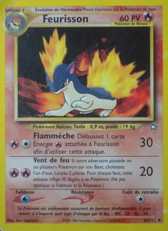 Carte Feurisson de l'extension Neo Genesis, numéro 46/111