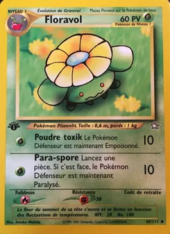 Carte Floravol de l'extension Neo Genesis, numéro 49/111