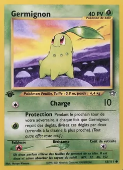 Carte Germignon de l'extension Neo Genesis, numéro 53/111