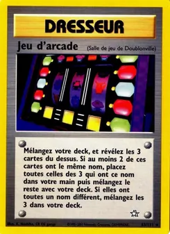 Carte Jeu d'arcade de l'extension Neo Genesis, numéro 83/111