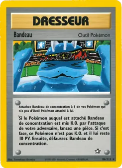 Carte Bandeau de l'extension Neo Genesis, numéro 86/111