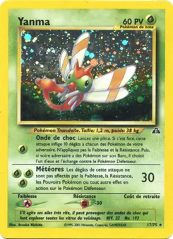 Carte Yanma de l'extension Neo Discovery, numéro 17/75