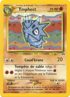 Carte Ymphect de l'extension Neo Discovery, numéro 45/75