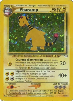 Carte Pharamp de l'extension Neo Revelation, numéro 1/64