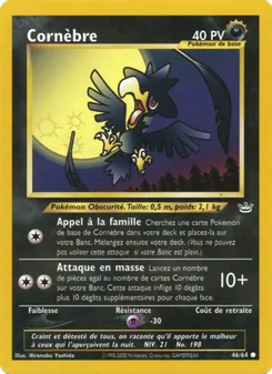 Carte Cornèbre de l'extension Neo Revelation, numéro 46/64