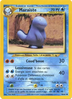 Carte Maraiste de l'extension Neo Revelation, numéro 48/64
