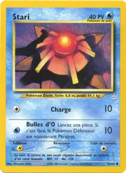Carte Stari de l'extension Neo Revelation, numéro 56/64