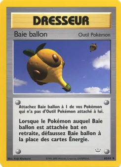 Carte Baie ballon de l'extension Neo Revelation, numéro 60/64
