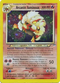 Carte Arcanin lumineux de l'extension Neo Destiny, numéro 12/105