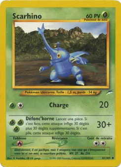 Carte Scarhino de l'extension Neo Destiny, numéro 41/105