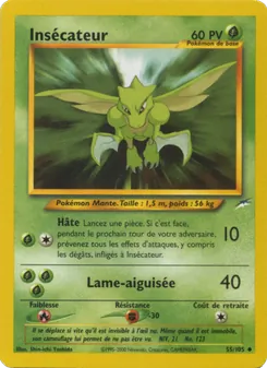 Carte Insécateur de l'extension Neo Destiny, numéro 55/105