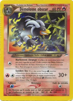 Carte Démolosse obscur de l'extension Neo Destiny, numéro 7/105