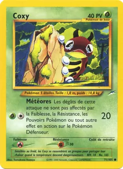 Carte Coxy de l'extension Neo Destiny, numéro 71/105