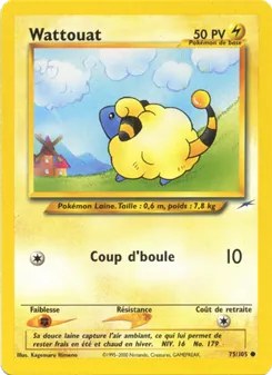 Carte Wattouat de l'extension Neo Destiny, numéro 75/105