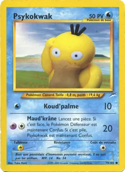 Carte Psykokwak de l'extension Neo Destiny, numéro 79/105