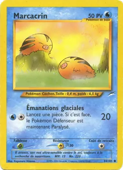Carte Marcacrin de l'extension Neo Destiny, numéro 84/105